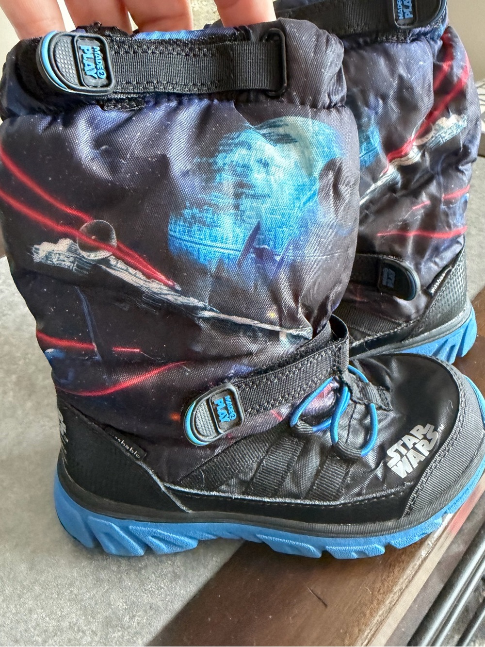 Stride Rite M2P Star Wars Kids Winter Sneaker Boots